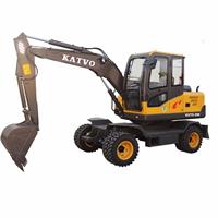KV75-9F小型輪式挖掘機(jī)